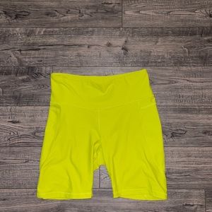 Old Navy Bike shorts-bright yellow